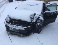 Auf schneeglatten Fahrbahnen ereigneten sich am 11. März mehrere Unfälle