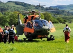 Am 9. Mai 2024 wurde gegen 13.50 Uhr ein aufwendiger Rettungseinsatz nach einem Gleitschirmunfall im oberen Bereich des Entenberges in Bad Laasphe durchgeführt.